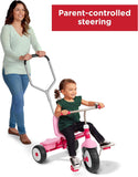 Radio Flyer Deluxe Steer And Stroll Trike Pink Ages 2to5 Years