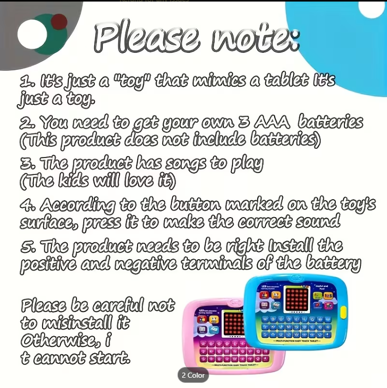 Computer Learning Toy