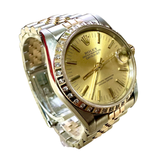 Rolex 68274 Automatic Half Gold Bracelet Midsize Watch