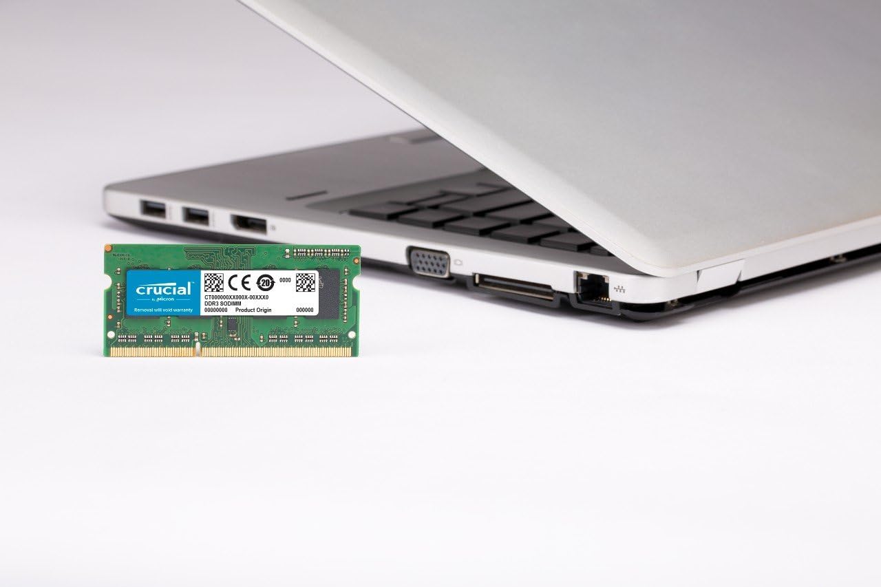 Crucial CT51264BF160B 4GB Single DDR3L 1600 MTps  SODIMM 204Pin Memory