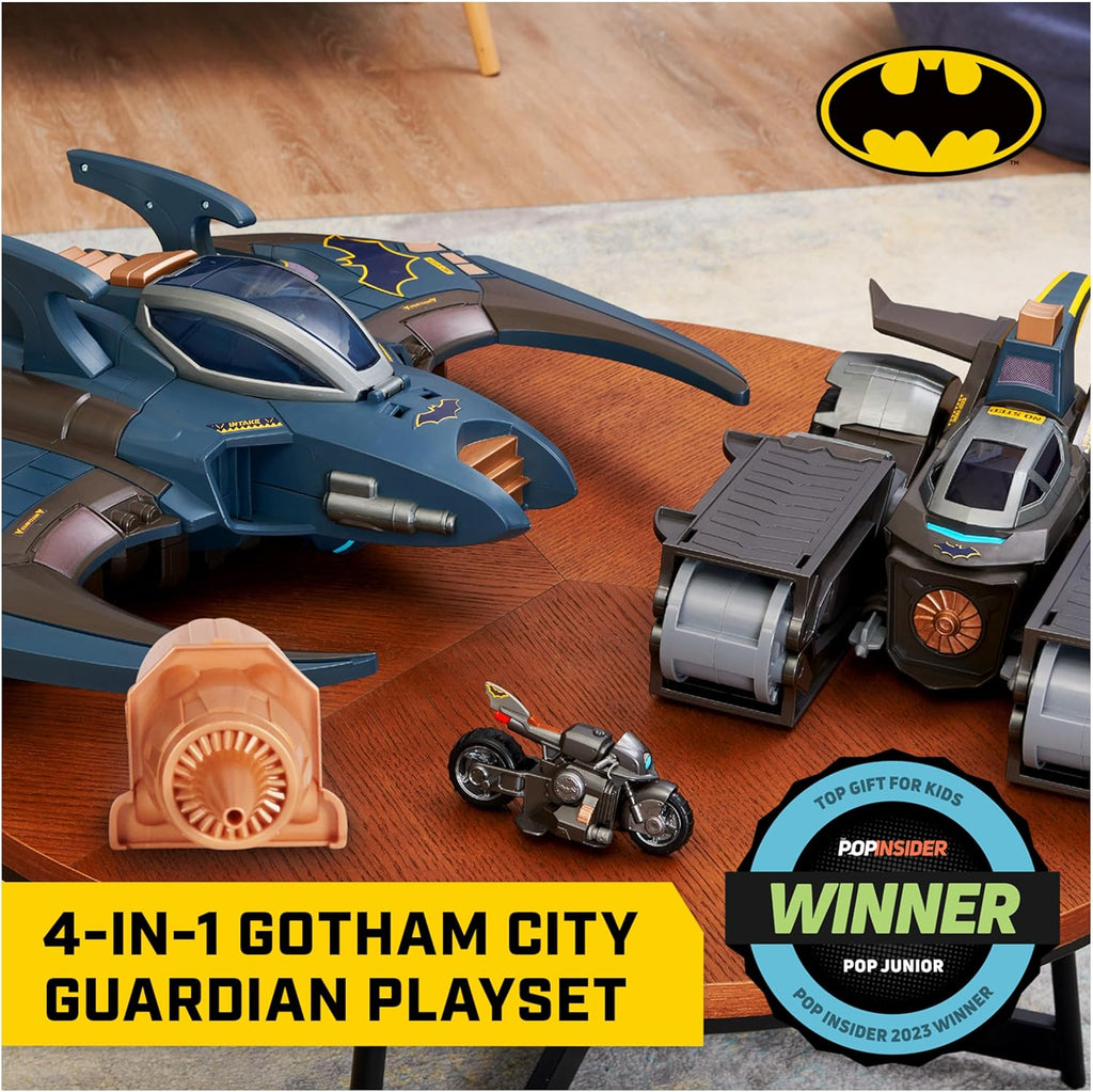 DC Comics Batman Gotham City Guardian Playset 4in1 Transformation