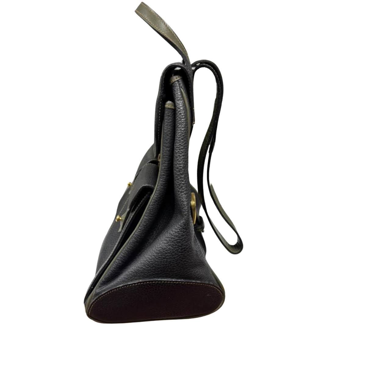 A Testoni Dinamico Leather Sling Bag