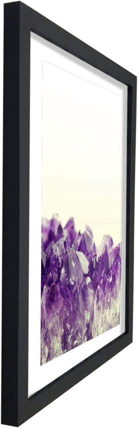 Poster Hub Feng Shui Earth Amethyst Crystal Stability And Balance Art Decor