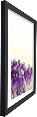 Poster Hub Feng Shui Earth Amethyst Crystal Stability And Balance Art Decor