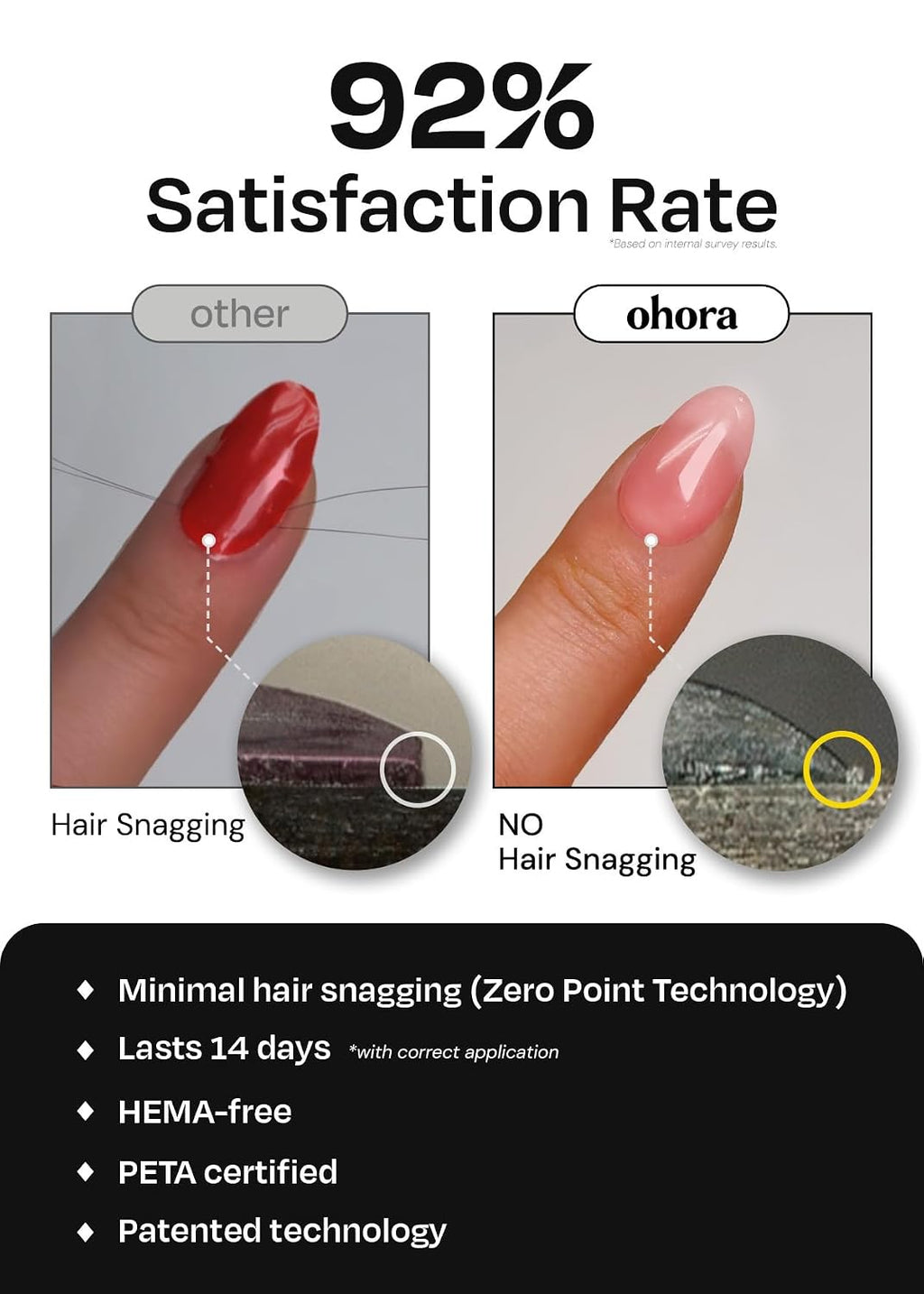 OHORA Dual-Tip Nail Tool – Silver