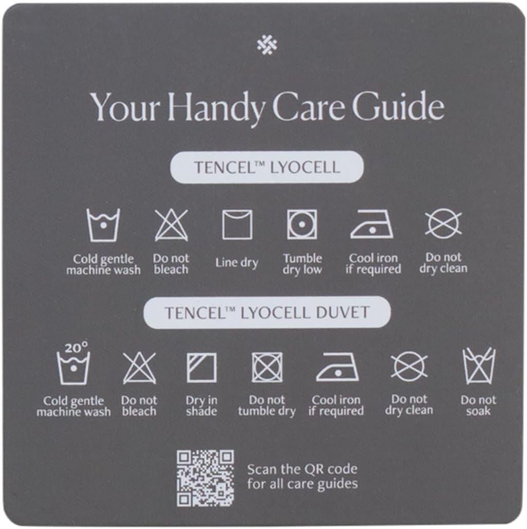 Weavve Home Lyocell Fitted Sheet Set King Size Midnight Blue