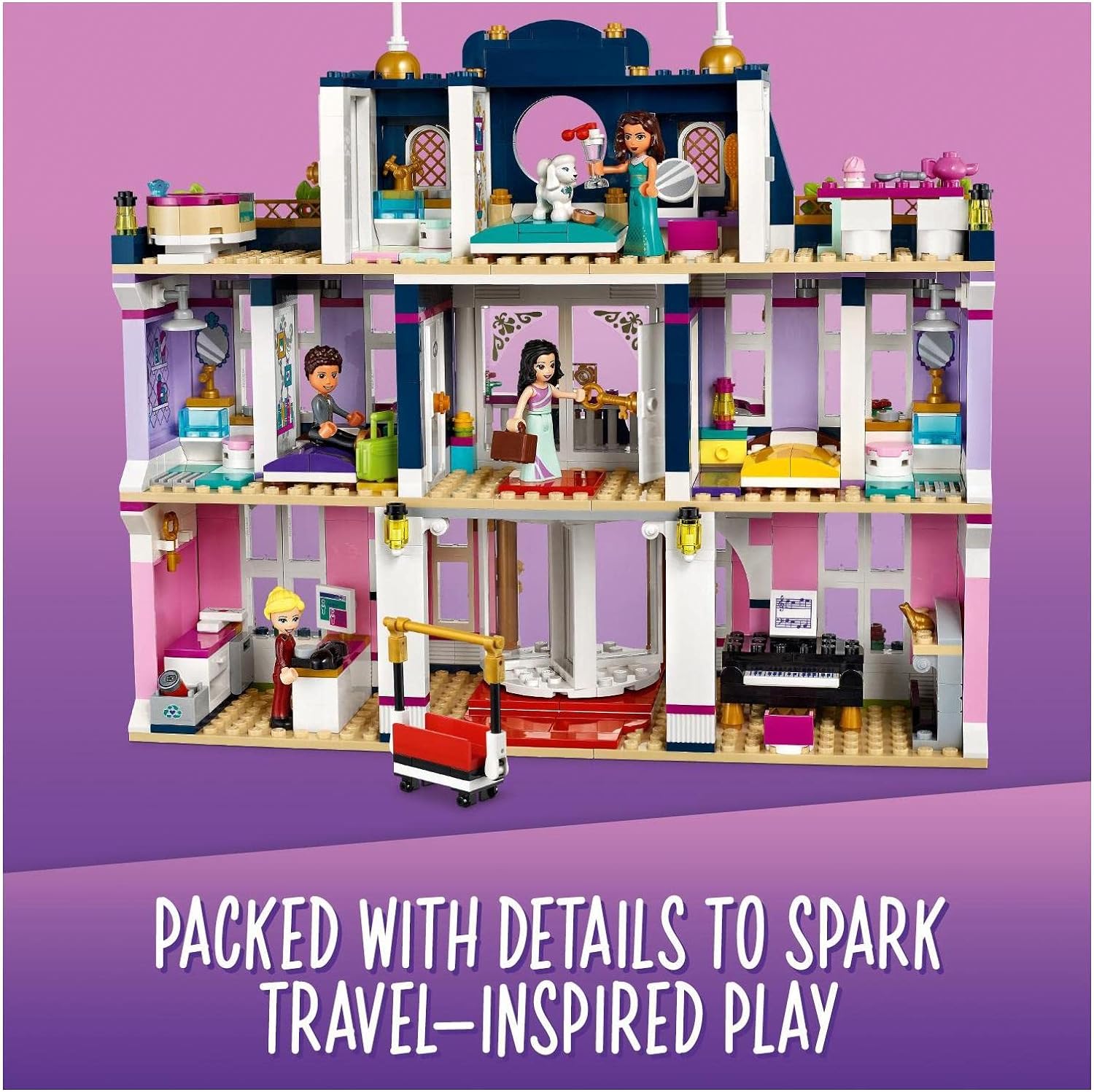 LEGO 41684 Friends Grand Hotel Resort