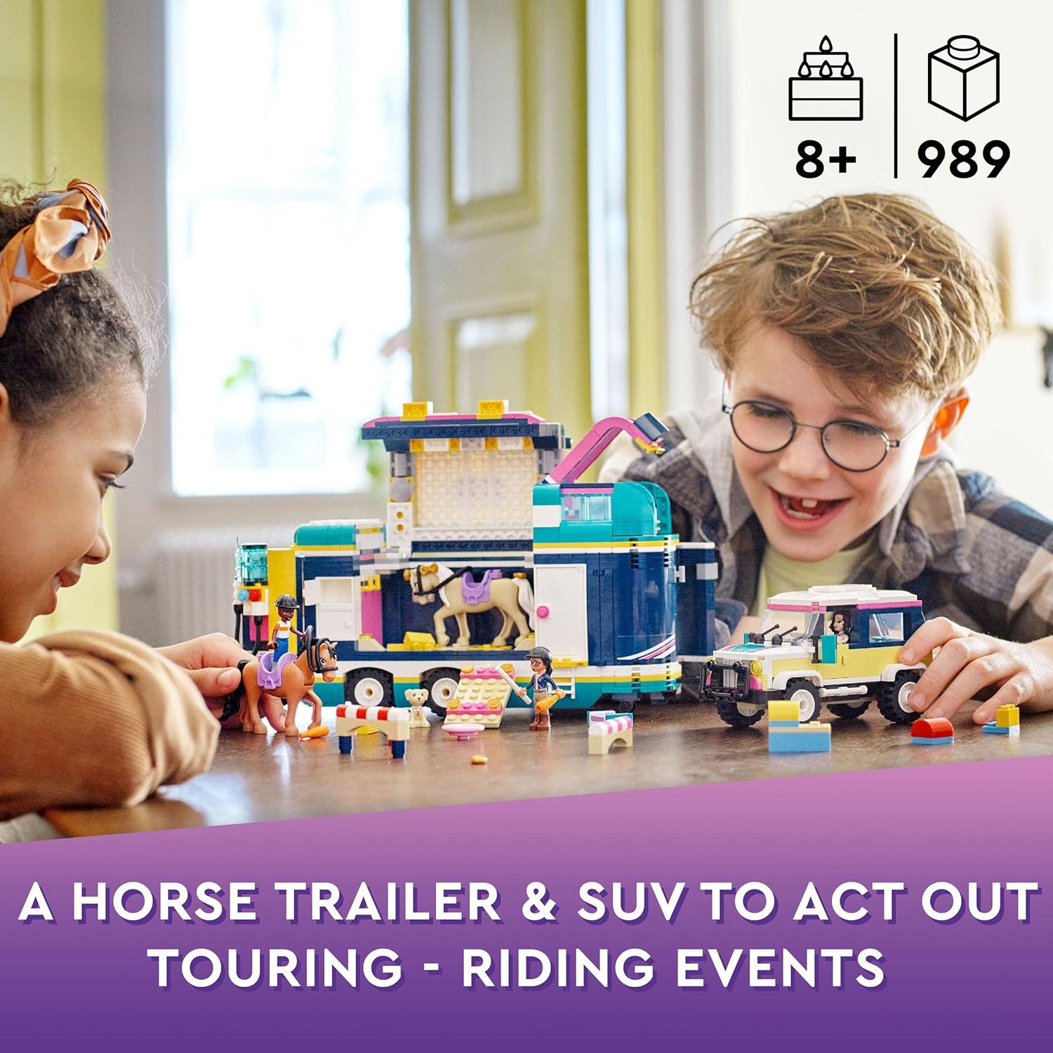 LEGO Friends 41722 Horse Show Trailer Secondary image
