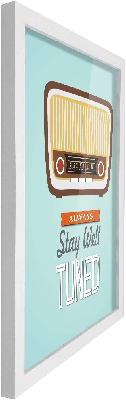 Poster Hub Stay Well Tuned Motivational Art Decor