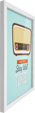 Poster Hub Stay Well Tuned Motivational Art Decor