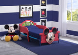 Delta Children 3D-Footboard Toddler Bed, Disney Mickey Mouse