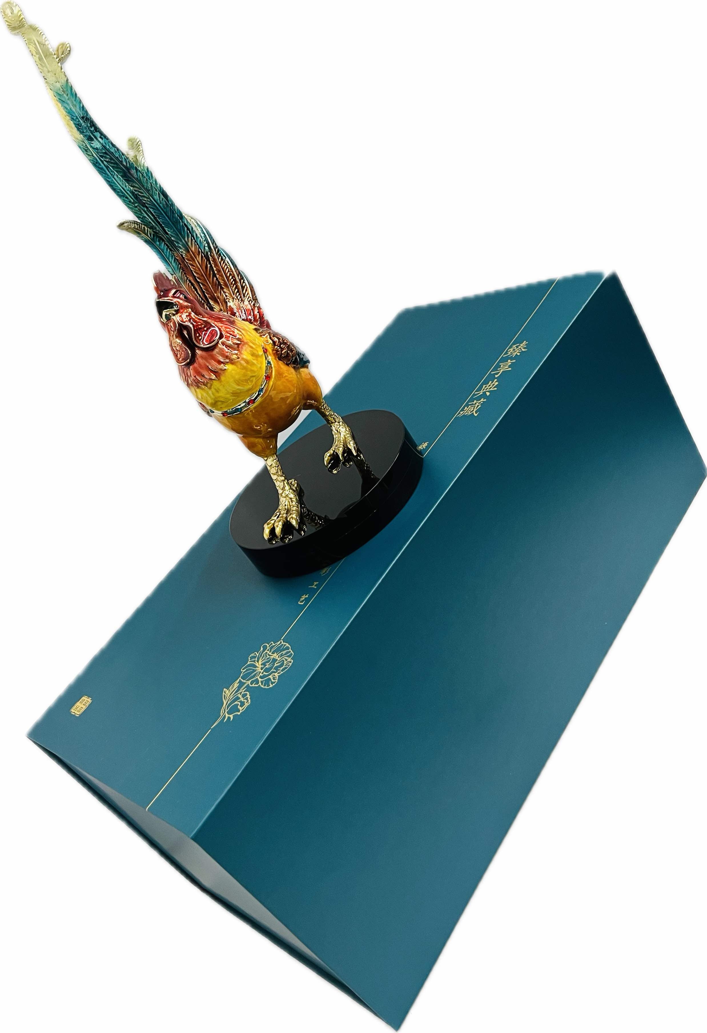 Rooster Display Brass Main image