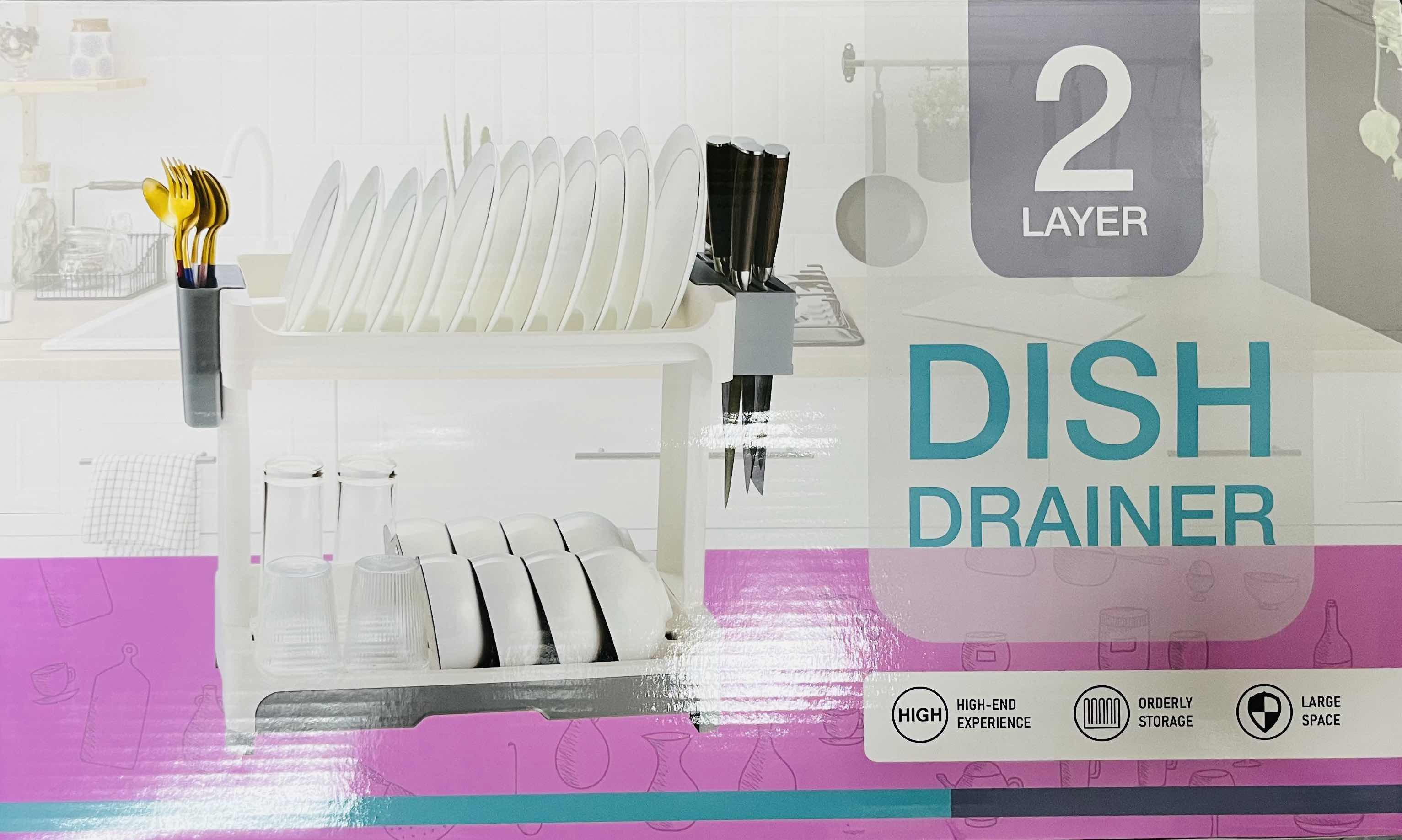 2 Layer Dish Drainer