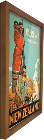 POSTER-WELCOME TO NEW ZEALAND POSTER HUB 2132/