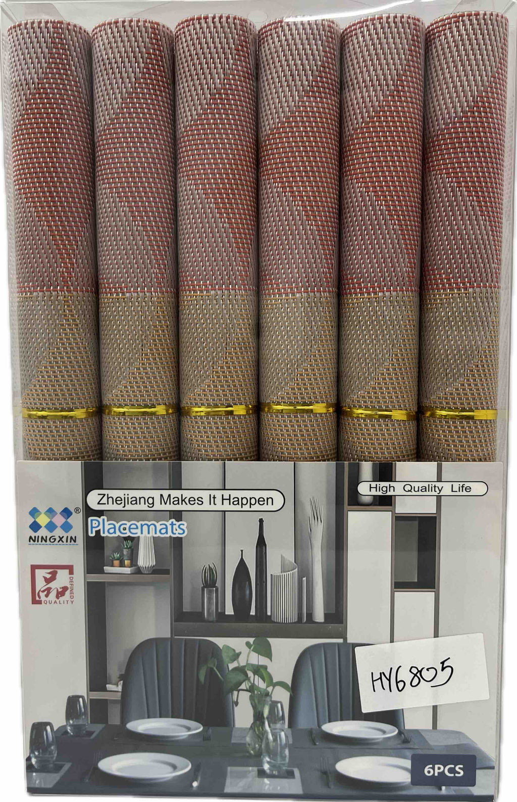 Placemats 6pc Set 30cm X 45cm TQ