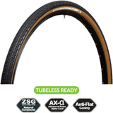 Panaracer GravelKing SK Knobby Folding Gravel Tires 26x2.10 BlackBrown