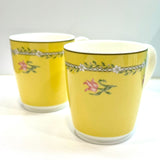 Tiffany & Co Yellow Tulip Cup Set of 2