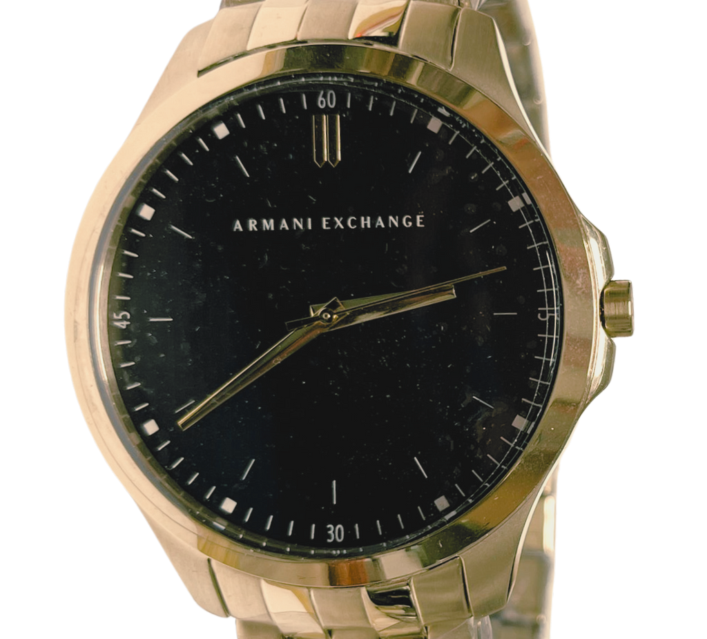 Armani Exchange Hampton Mens GoldTone Watch AX2145