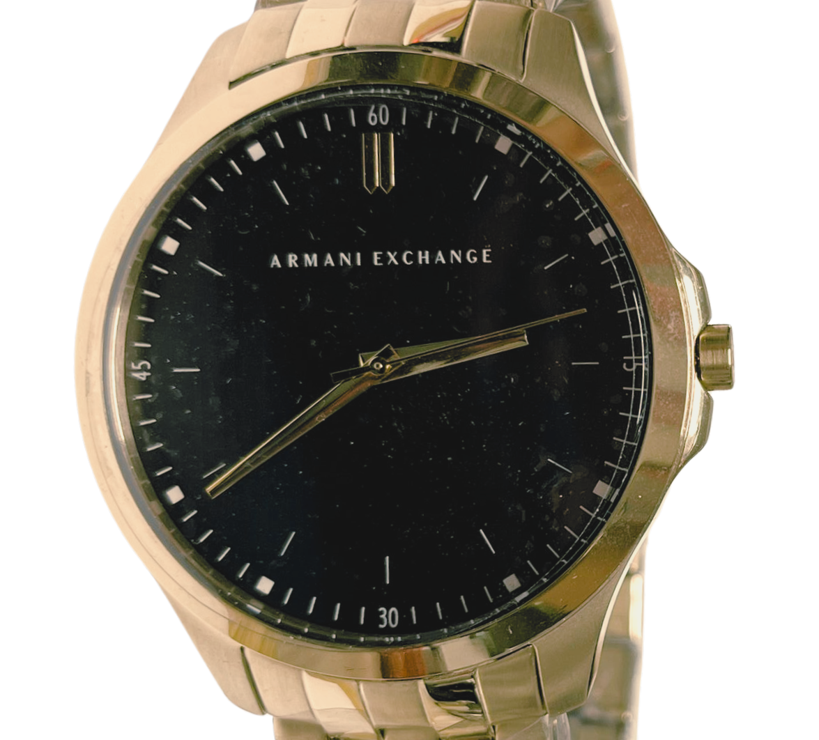 Armani Exchange Hampton Mens GoldTone Watch AX2145