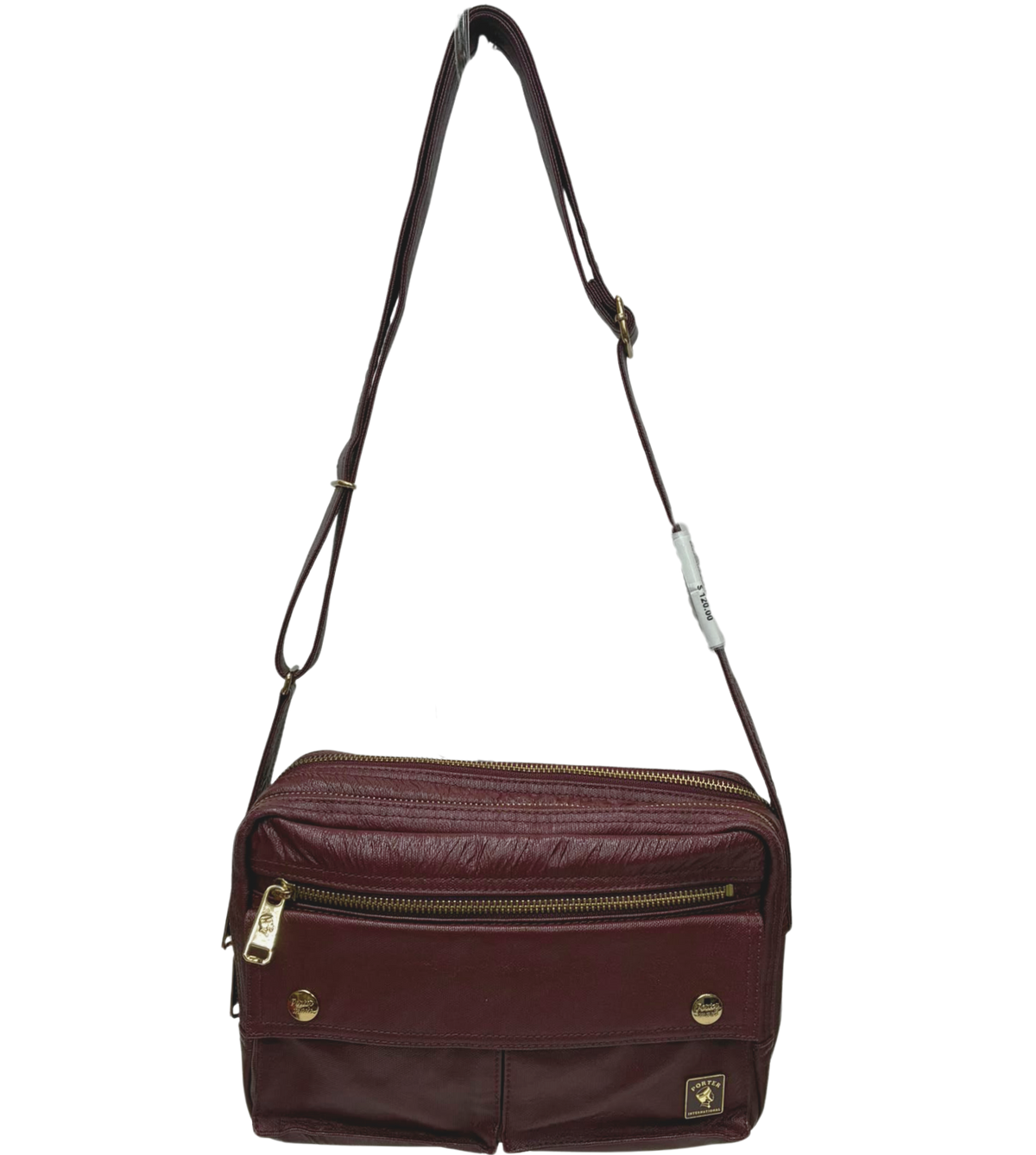 Porter International MORI Shoulder Bag Wine Red
