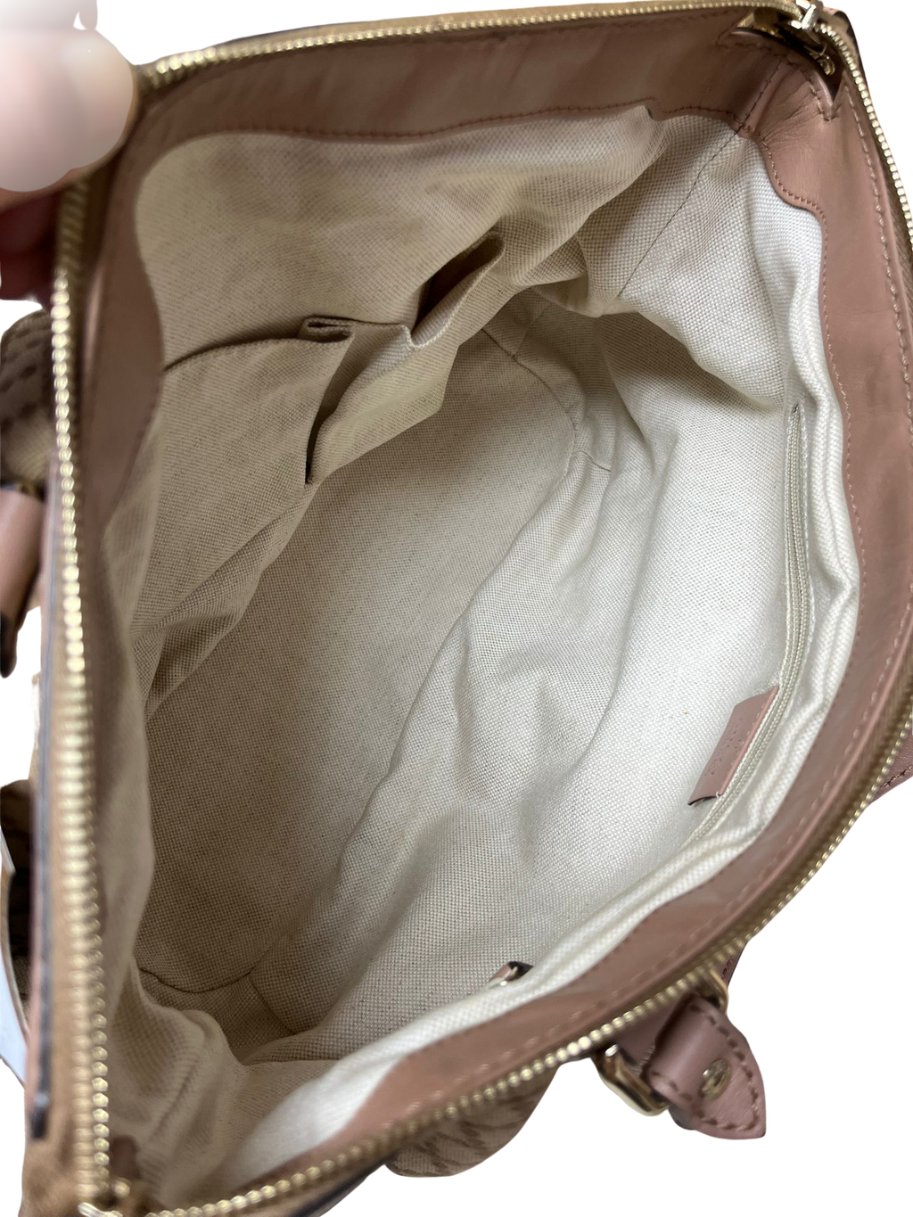 Gucci Sukey Bag Beige Pink Diamante Canvas