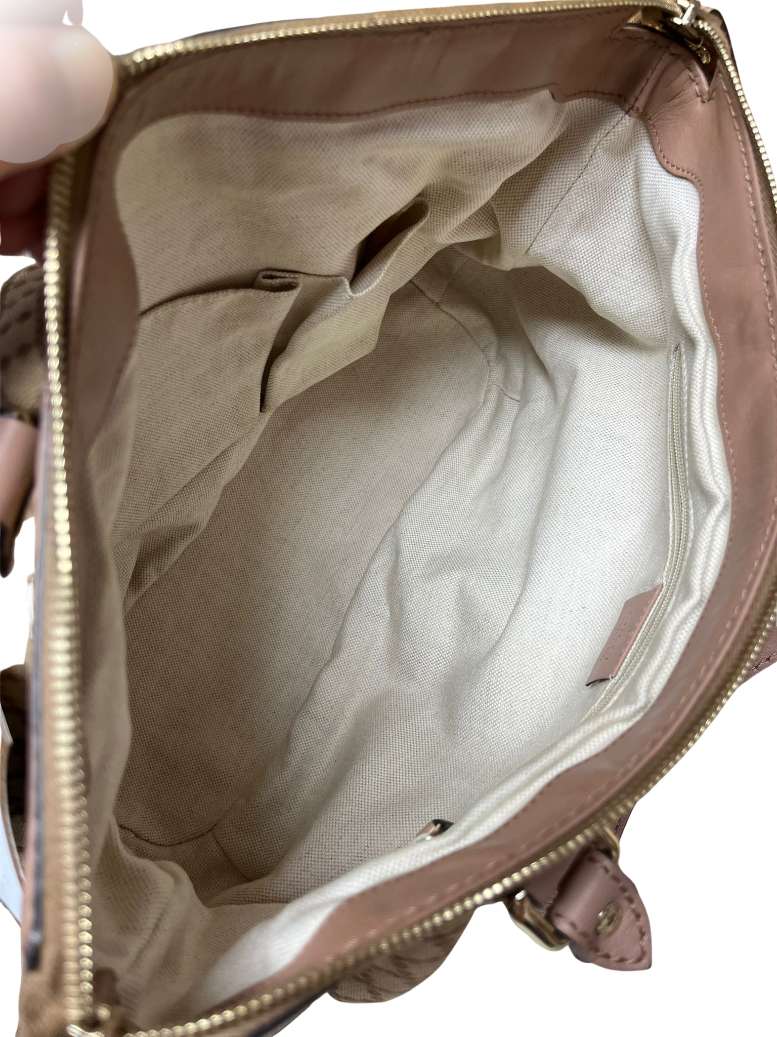 Gucci Sukey Bag Beige Pink Diamante Canvas