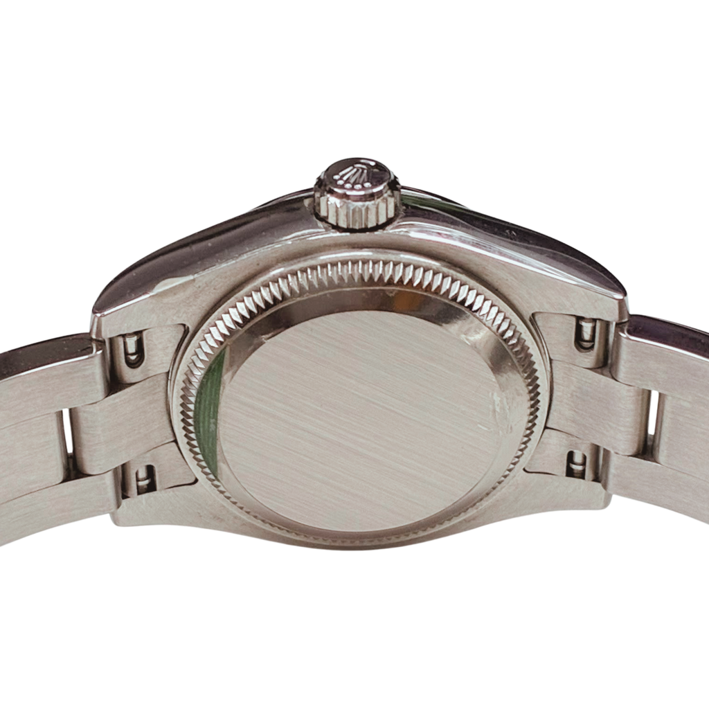 Rolex 176200 Oyster Perpetual Red Grape Sunray Dial