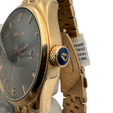 Nixon Men's Quartz Gold Color Watch See Your Sights The Bullets