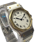 Cartier Santos de Cartier Octagon Gold/Steel Automatic Watch 31mm