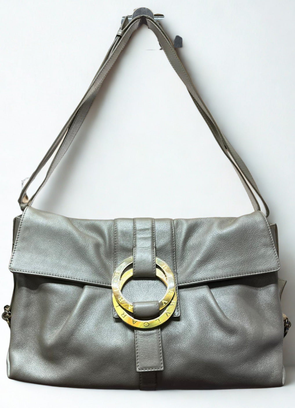 Bvlgari Chandra Flap Shoulder Bag