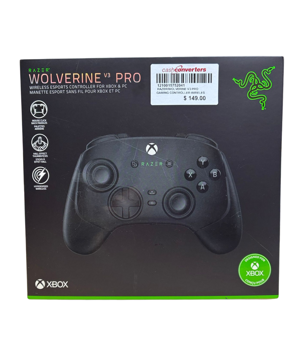 Razer Wolverine V3 Pro Wireless Gaming Controller For Xbox And PC Black