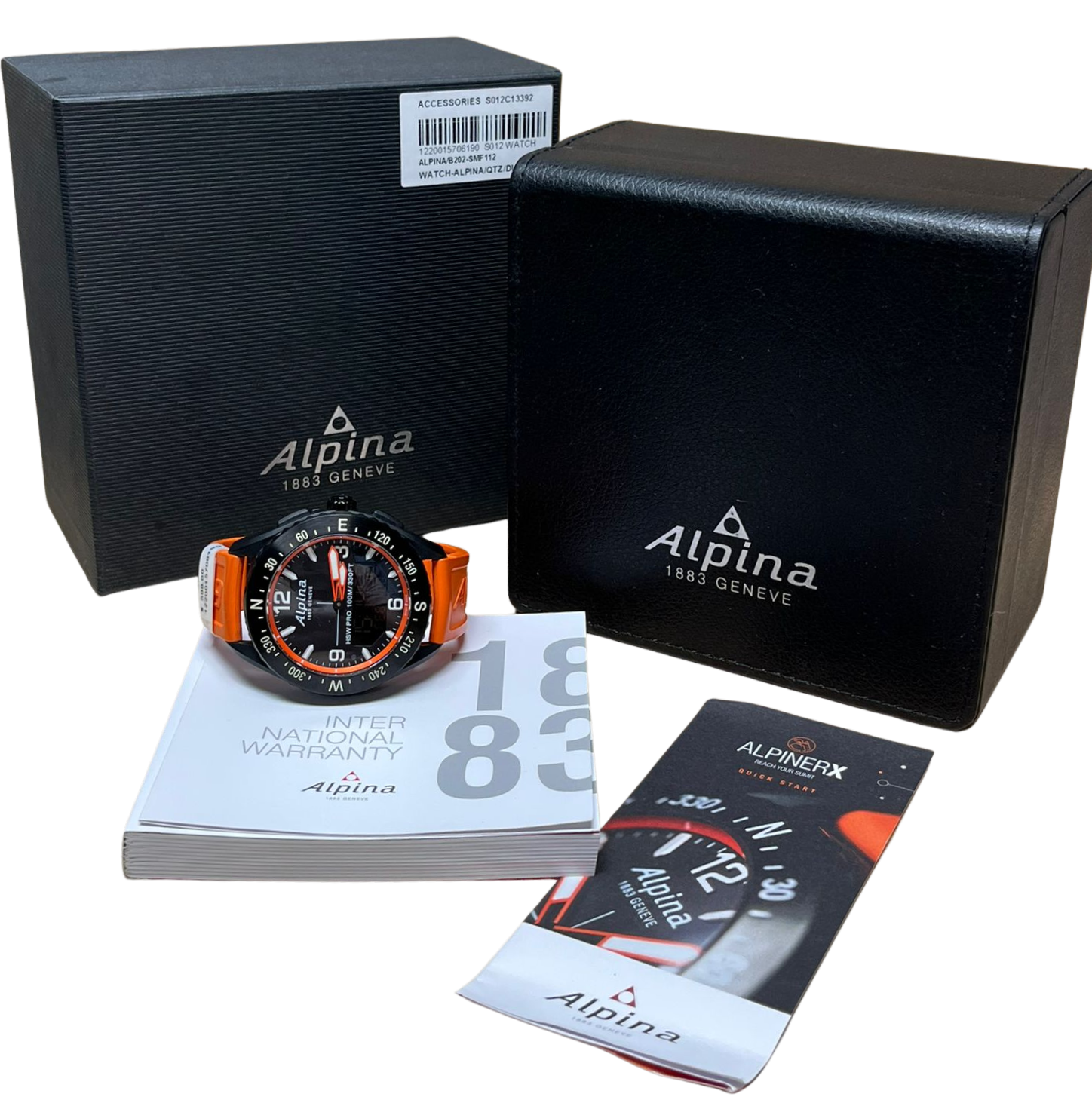 Alpina Geneve Mens AlpinerX Smartwatch B202SMF112