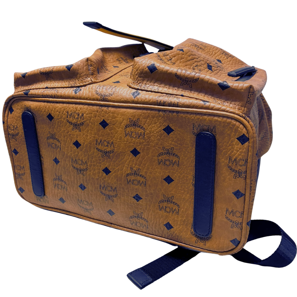 MCM Visetos Raymonde Two Pocket Backpack