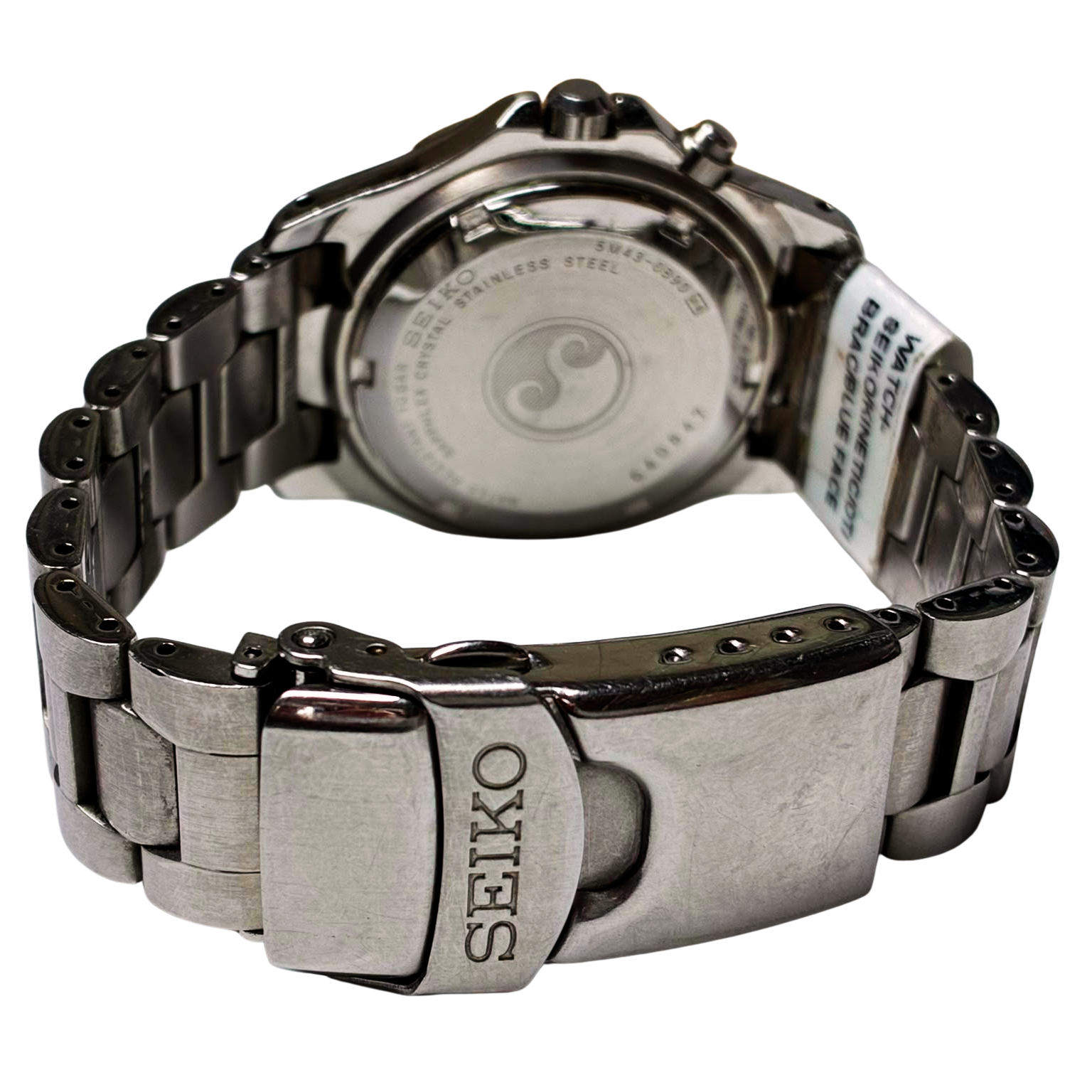 Seiko 5M430890 Kinetic SQ100 Watch