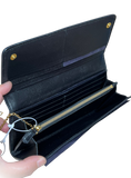 Prada Large Saffiano Leather Wallet Black
