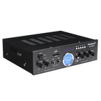 SUNBUCK AV-505AT 110-220V Bluetooth Home Power Amplifier Audio Stereo AMP Mixer USB FM