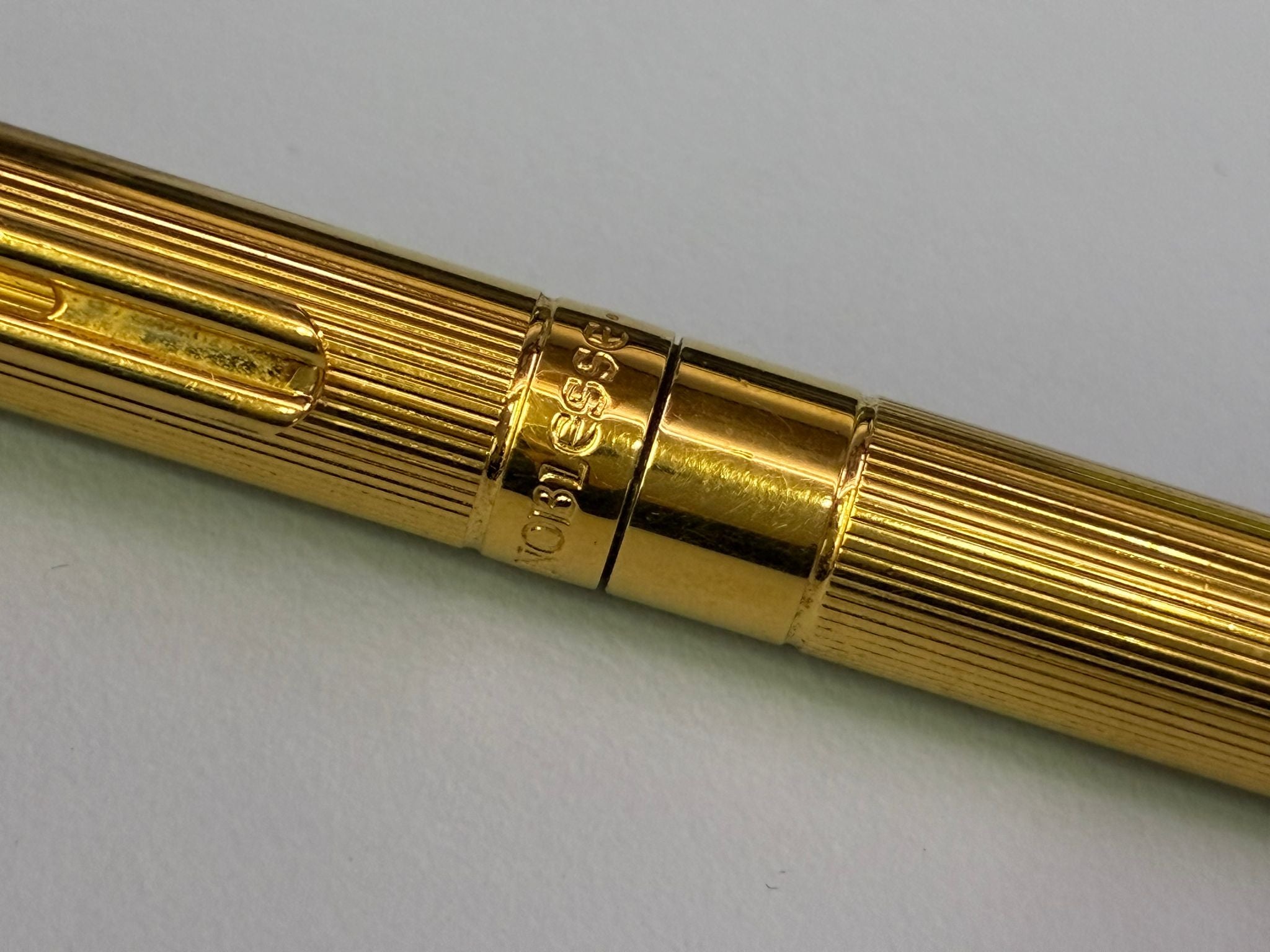 Montblanc Noblesse Gold Plated Ballpoint Pen