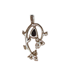 750WG Blue Sapphire And Diamond Pendant 2.6GM
