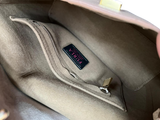 Furla Beige Leather Small My Piper Top Handle Bag