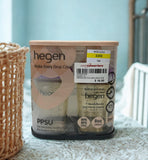 Hegen Feeding Bottle PPSU 240ml 8oz 2 Pack Purple