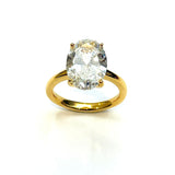 18KYG 5.08cts Lab Grown Diamond Ring