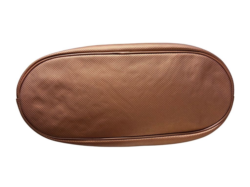 Longchamp Derby Metallic Hobo Bag Copper Bronze Color