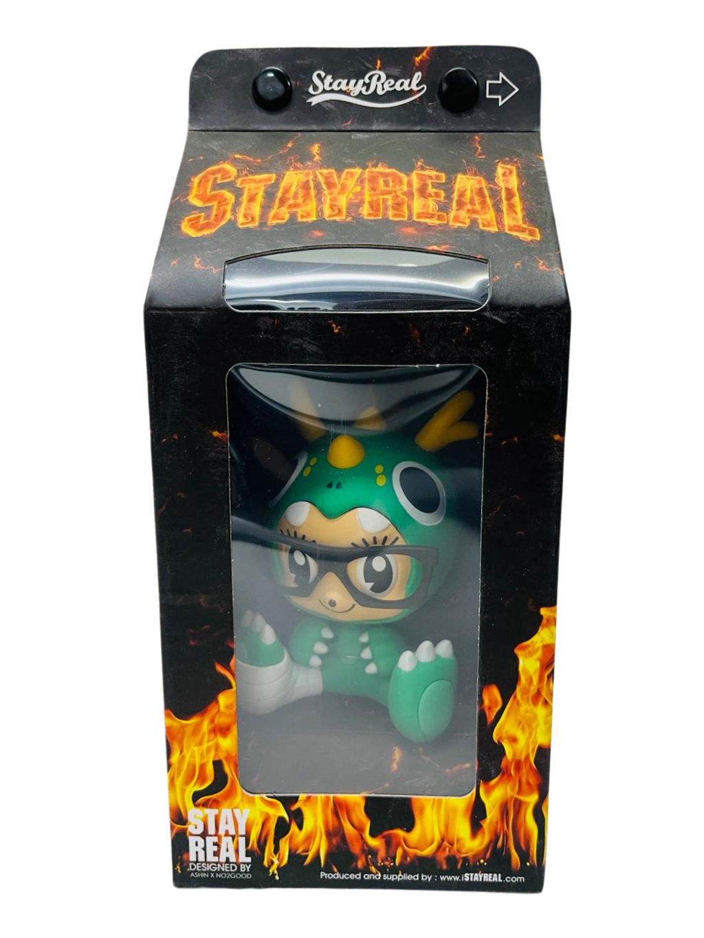 Stay Real Crouching Mouse Hidden Dragon Doll Green