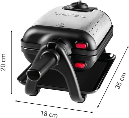 Tefal SemiProfessional Waffle Maker King Size WM756D12