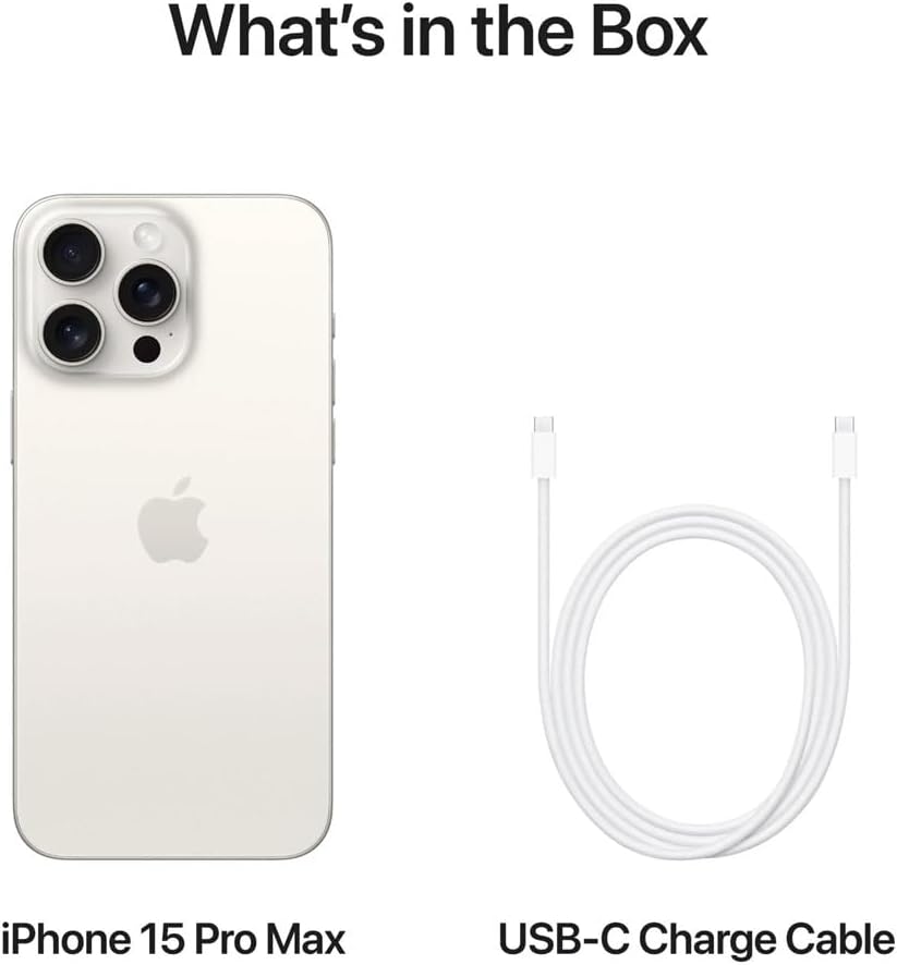 Apple iPhone 15 Pro Max 256 GB White Titanium