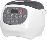 Mayer MMRC30 - Rice Cooker, 1.1L, Ceramic Pot, 6 Cooking Functions, White Colour