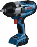 Bosch PROFACTOR GDS18V-740N 18V Cordless 1/2 In. Impact Wrench with Friction Ring, Battery Not Included, Blue