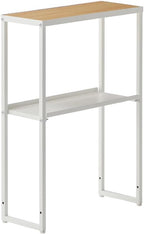 Heian Shindo HSR-6WH Laundry Side Rack, Wood Grain Matte White, with Adjuster, Dimensions: 7.9 x 19.7 x 27.6 inches (20 x 50 x 70 cm)