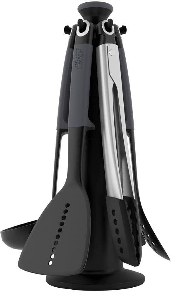 Joseph Joseph Elevate Carousel Set With Tongs Grey Set Of 6 Main image