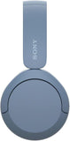 Sony WH-CH520 Wireless Bluetooth Headphones - up to 50 Hours Battery Life with Quick Charge, On-ear style - Blue